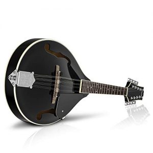 Donner A Style Mandolin Instrument Black Mahogany - Image 7