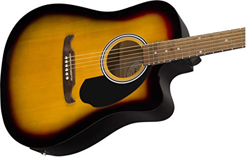 Fender FA-125CE Dreadnought Cutaway Acoustic-Electric Guitar