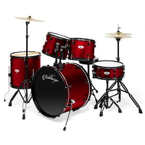 Full Size Adult Drum Set with Remo Batter Heads