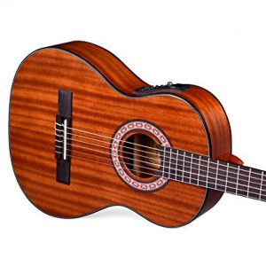 Acoustic Guitar for Beginners Students Kids Build-in Pickup Kit Set - Image 6