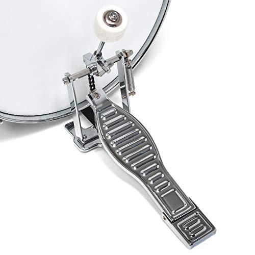 Ashthorpe 5-Piece Complete Child's Junior Drum Set with Genuine Brass Cymbals