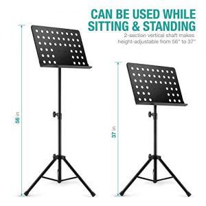 Vekkia Music Stand for Sheet Music - Extra-Wide Bookplate - Image 5