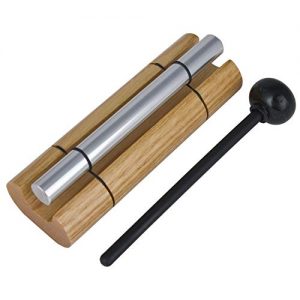Woodstock Chimes - The ORIGINAL Guaranteed Musically Tuned Chime, Zenergy - Solo, Silver