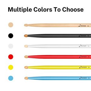 Donner Snare Drum Sticks 5A Classic Maple Wood Drumstick - Image 4