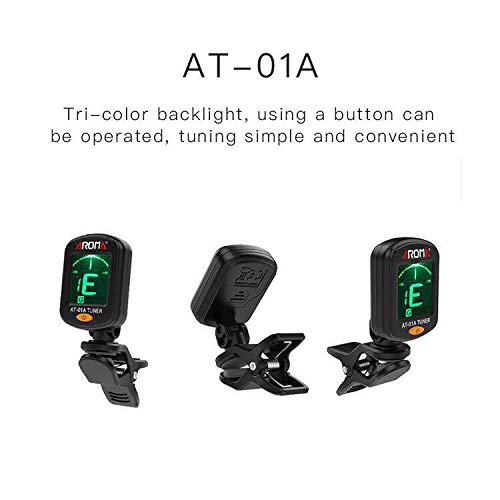 Clip On Guitar Tuner For All Instruments, Ukulele