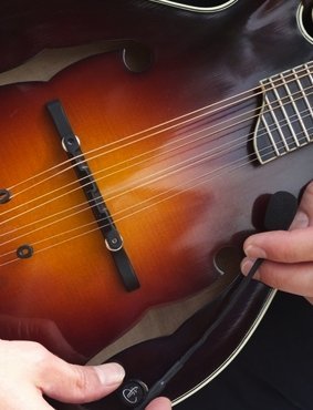 Mandolin Pickup with Flexible Micro-Gooseneck by Myers Pickups