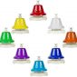 ENNBOM Desk Bells Hand Bells 8 Notes Music Bells Percussion Instrument Musical Teaching Chromatic