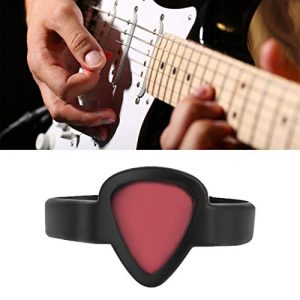 5 Pcs Portable Guitar Picks, Bracelet Picks Wrist Strap Ring Guitar - Image 4