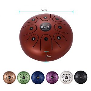 Mini 8-Tone Steel Tongue Drum C Key Percussion - Image 9