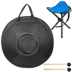 Handpan In D Minor 9 Notes 22 inches Steel Hand Drum - Image 9