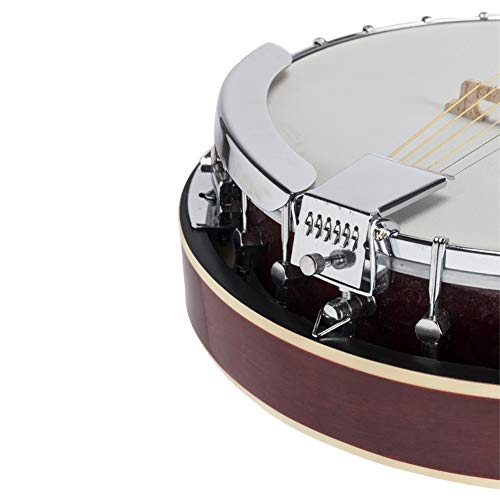 Professional Wood Metal 6-string Banjo Beginner Kit