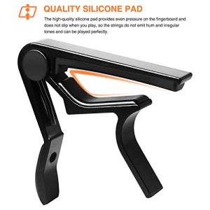 Guitar Capo for Acoustic and Electric Guitar,6-String Acoustic - Image 4