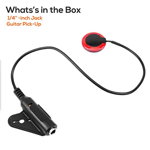 Mini Transducer Pickup-Piezo for Ukulele Violin Mandolin Banjo Cello Classical