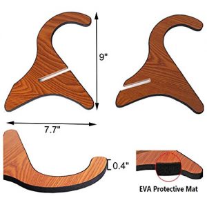 Wooden Ukelele Stand Holder with Ukulele strap - Image 5