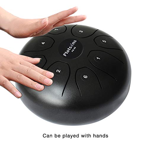 Steel Tongue Drum Steel Drums Flatsons Handpan Standard C Key 8 Notes