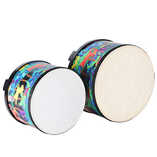MelodyMates 8-inch Kids' Montessori Floor Tom Drum Set