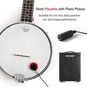 Banjo Ukulele Concert Size 23 Inch With Bag Tuner Strap - Image 5
