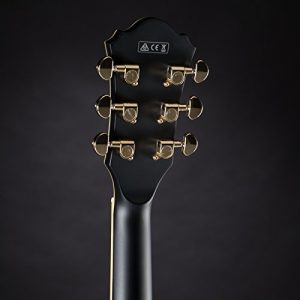 Ibanez Artcore Series Hollowbody Electric Guitar Flat Black - Image 5