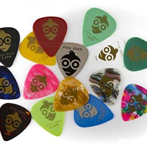 Pick Geek Guitar Pick Capo Bundle Set | 33 x Premium Assorted Guitar Picks - Image 5
