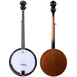 24 Bracket with Closed Solid Wood Back and Geared 5th Tuner - Image 2
