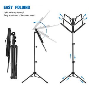 Portable Folding Music Stand: Perfect for Musicians on the Go - Image 4