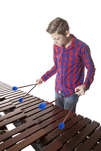 Head Keyboard Marimba Mallets with Maple Handle