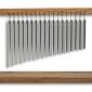 Treeworks Chimes Medium Top Bar Chime — MADE IN U.S.A. — For Percussion Tables, Desks, Classroom Music, Meditation or Yoga, Includes Tennessee Hardwood Stand, inch (TRE9t)