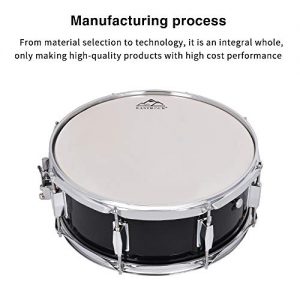 Snare Drum 14 X 5.5inch for Students, Beginners with Gig Bag - Image 8