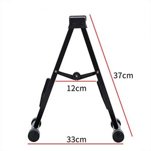 EastRock Guitar Stand 2-Pack – Adjustable Portable Tripod Holder for Acoustic, Electric Guitar & Bass with Foam Protection - Image 4