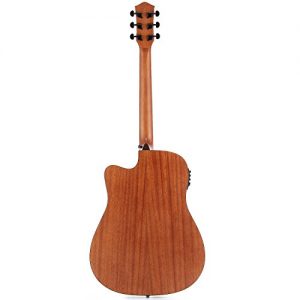 Full-size Guitar Bundle Built-in Preamp with Bag Strap Tuner String - Image 6