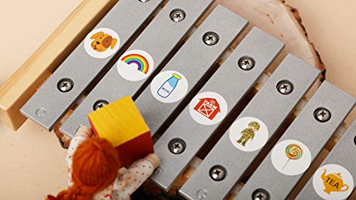 Play-by-Picture Xylophone with Sheet Music Book
