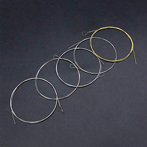 Full Sets of 5-String Stainless Steel Core Copper Alloy Wound