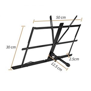 Eastar Tabletop Music Stand, Table Top Adjustable - Image 2