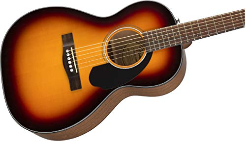 Solid Top Parlor Size Acoustic Guitar Bundle with Gig Bag