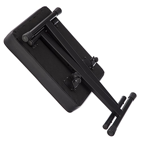 RockJam Adjustable Padded Keyboard Bench