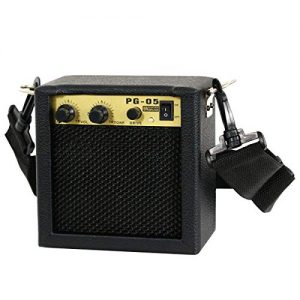 30" Kids Electric Guitar Set with 5W Amplifier - Blue - Image 4