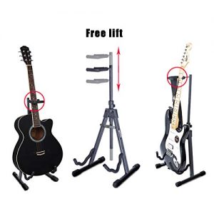A-Frame Folding Cello/Bass Stand Adjustable Upright Guitar Stand - Image 6