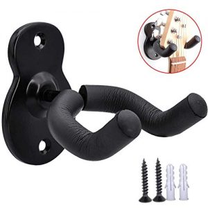 Hook Black Metal Guitar Holder for Acoustic Electric Bass Guitar - Image 3