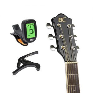 Best Choice Products 41in Full Size Acoustic Electric Cutaway Guitar Set - Image 7
