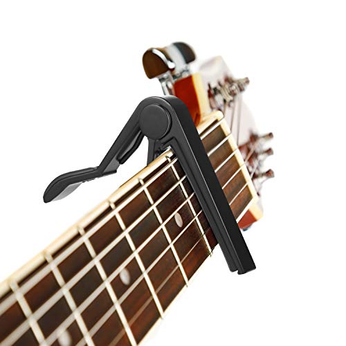 4 Pieces Guitar Capo Aluminum Metal Universal, Acoustic and Classical Electric Guitars