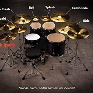 HCS Traditional Finish Brass for Drum Set, Made In Germany - Image 5