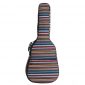 Glenmi Bohemian Acoustic Guitar Case for Girls,Soft Foam Padded 40 41 Inch classical folk Guitar Gig Bag Backpack with Neck Protector Pillow Pad