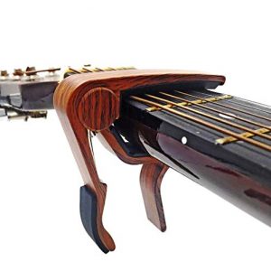 WINGO Acoustic Guitar Capo Electric Guitar Clip-on Tuner - Image 5