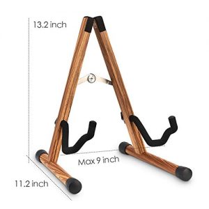 Compact Electric Guitar Stand with Padded Foam - Image 5