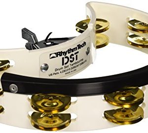 Rhythm Tech Tambourine, WHITE, REGULAR (DST 21)