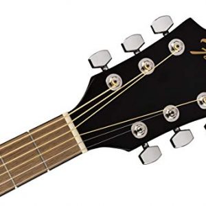 Fender FA-125CE Dreadnought Cutaway Acoustic-Electric Guitar - Image 5