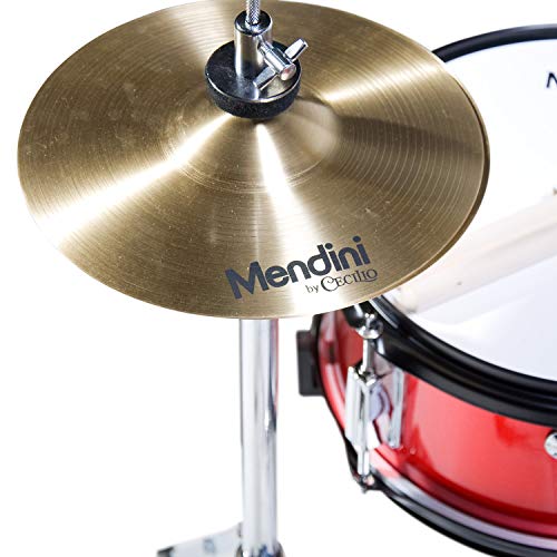 Complete Kids/Junior Drum Set with Adjustable Throne,