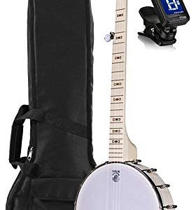 Deering Goodtime 5-String Openback Banjo with Padded Bag and Tuner