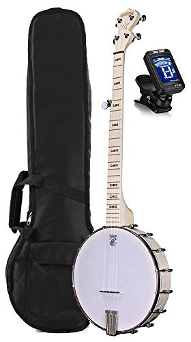 Deering Goodtime 5-String Openback Banjo with Padded Bag and Tuner