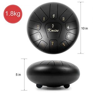 Tongue Drum 10 inch 11 Notes Percussion Instrument with Drum Mallets - Image 5
